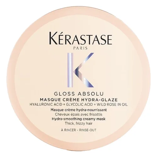 Kérastase Gloss Absolu KREMOWA MASKA HYDRA-GLAZE DO WŁOSÓW GRUBYCH, PUSZĄCYCH SIĘ Maski do włosów 75 ml