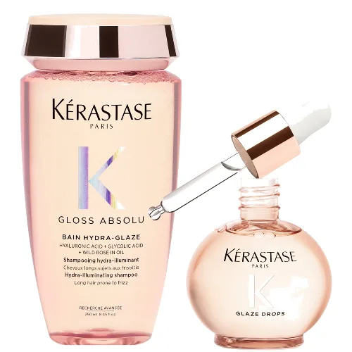 Kérastase Gloss Absolu Shampoo and Oil Bundle