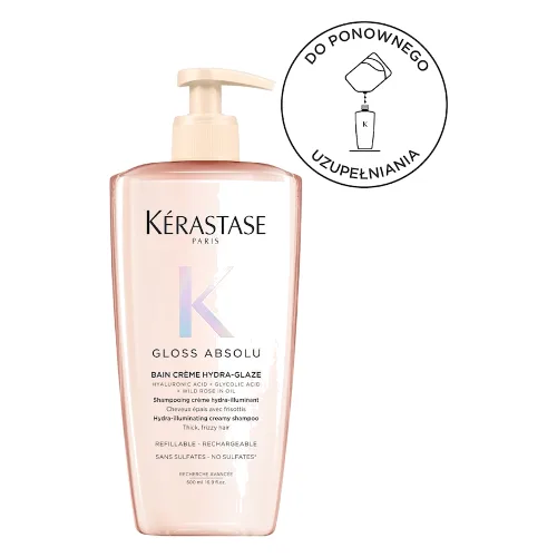 Kérastase Gloss Absolu Szampon Wzbogacony Hydra-Glaze Szampony 500 ml
