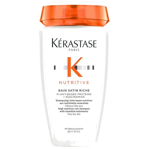 Kérastase Nutritive Bain Satin Riche High Nutrition Rich Shampoo for Very Dry Hair odżywczy szampon do włosów suchych 250 ml