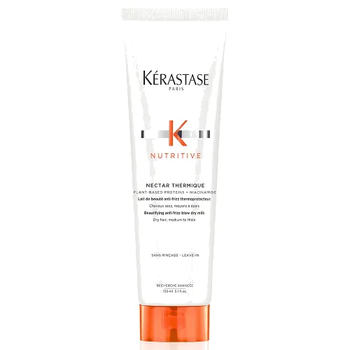 Kérastase Nutritive Nectar Thermique Beautifying Anti-Frizz Blow Dry Milk for Dry Medium to Thick Hair mleczko do włosów 150 ml