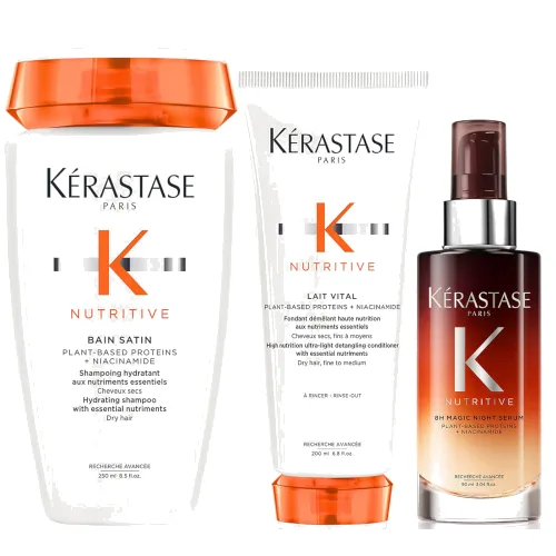 Kérastase Nutritive Nourishing Essentials Bundle for Fine-Medium Dry Hair