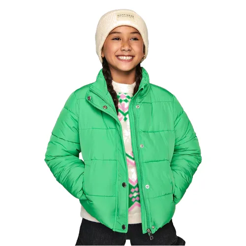 Kids ONLY Kurtka zimowa 15325707 Zielony Regular Fit