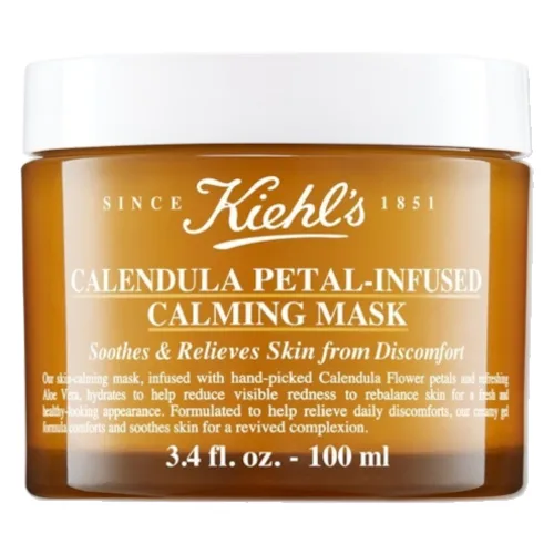 Kiehl`s Calendula & Aloe Soothing Hydration Masque Maska do twarzy Maseczki nawilżające 100 ml