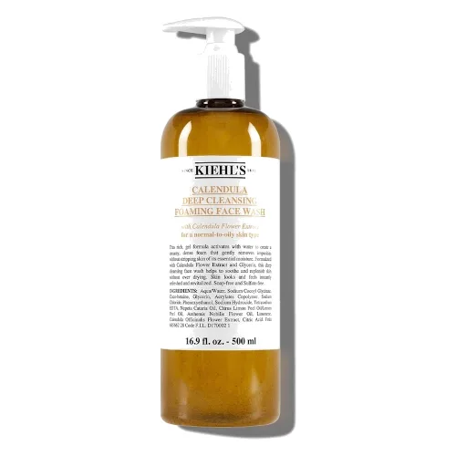 Kiehl`s Calendula Deep Cleansing Foaming Face Wash Żele do mycia twarzy 500 ml