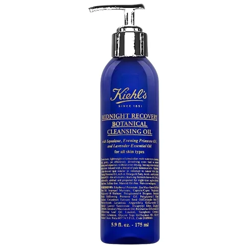 Kiehl`s Midnight Recovery Botanical Cleansing Oil Demakijaż oczu 175 ml