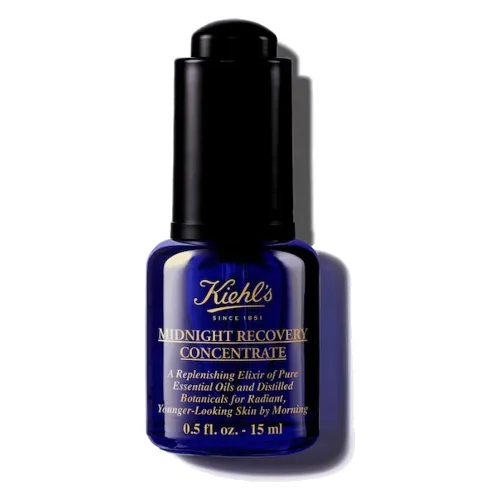 Kiehl`s Midnight Recovery Concentrate Pielęgnacyjny koncentrat do twarzy na noc Serum przeciwzmarszczkowe 15 ml