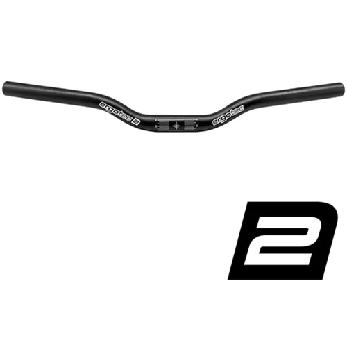 Kierownica Ergotec Fixie Riser 500 mm czarna