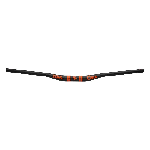 Kierownica SIXC z podniesieniem 20 mm - 35 x 820 - karbon/pomarańczowa