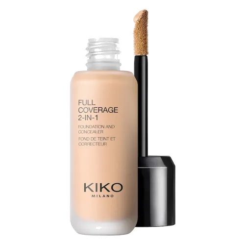 KIKO Milano Full Coverage 2 In 1 Foundation & Concealer Podkłady 25 ml N15 - NEUTRAL