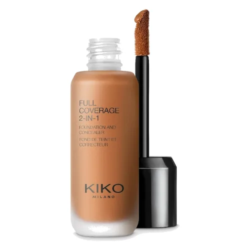 KIKO Milano Full Coverage 2 In 1 Foundation & Concealer Podkłady 25 ml R110 - ROSE 110