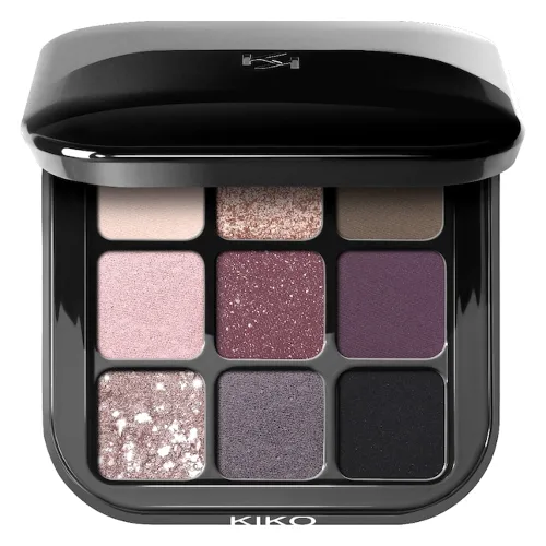 KIKO Milano Glamour Multi Finish Eyeshadow Palette Cienie do powiek 3 g MAUVE SELECTION