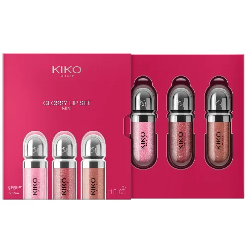 KIKO Milano Mini Glossy Lip Set 10.5ml