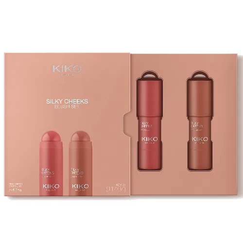 KIKO Milano Silky Cheeks Blush & Bronze Set 10g