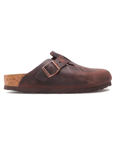 Klapki Birkenstock Boston Bs 860133 Brązowy