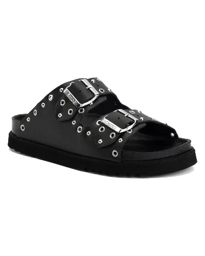 Klapki damskie Scholl Beatriz Ring Leather
