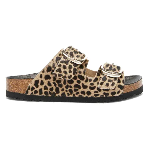 Klapki damskie Scholl Noelle Pony Leather