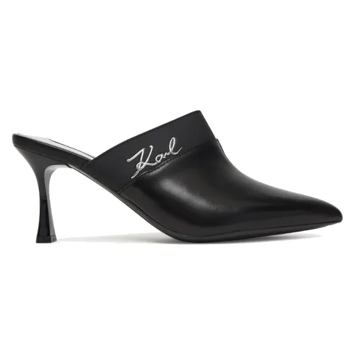 Klapki KARL LAGERFELD Sienna KL32701 Czarny
