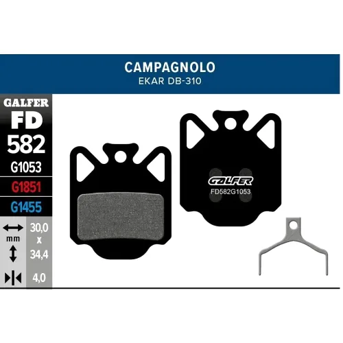 Klocki hamulcowe Galfer Campagnolo Ekar