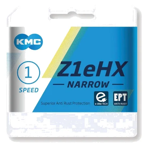 KMC E-Bike Kette Z1eHX Narrow EPT 128 Glieder MissingLink