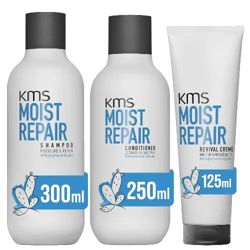 KMS Hair Rescue Routine for Dry, Damaged Hair