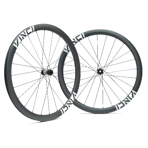 Koła szosowe karbonowe Vinci Rapid 40mm 2026, białe, piasty DT Swiss 350, SH HG