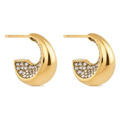Kolczyki Guess JUBE06 249JW Złoty