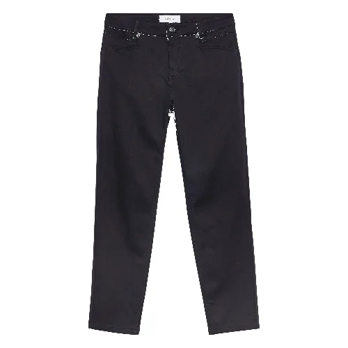 Kolorowy denim June wykonany z elastycznej mieszanki lyocellu i bawełny