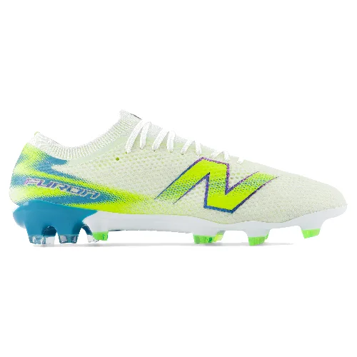 Korki męskie New Balance FURON PRO FG V9 UF2F2D2 – białe