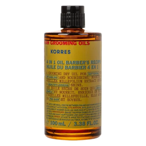 KORRES Athenian Grooming ACHILLEA MEN OLEJEK DO BRODY 100ML Olejki i serum do włosów 100 ml Męskie