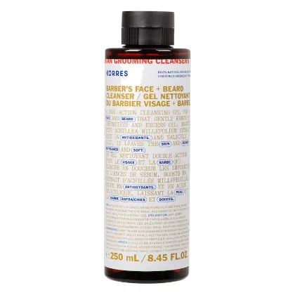 KORRES Athenian Grooming ACHILLEA MEN ZEL DO MYCIA TWARZY 250ML Żele do mycia twarzy 250 ml Męskie