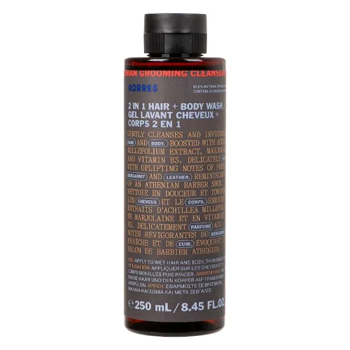 KORRES Athenian Grooming Hair & Body Szampony 250 ml Męskie