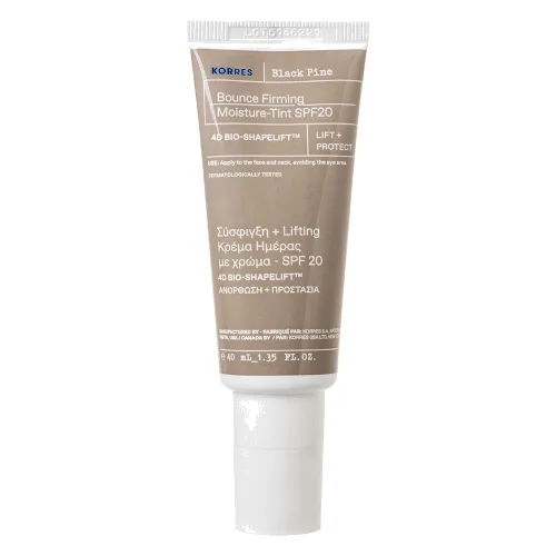 KORRES Black Pine Bounce Firming Moisture-Tint SPF 204D BIO-¬SHAPELIFT™ Kremy do twarzy 40 ml Damski