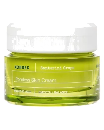KORRES Santorini Grape Poreless Skin Cream Kremy do twarzy 40 ml