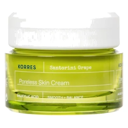 KORRES Santorini Grape Poreless Skin Cream Kremy do twarzy 40 ml