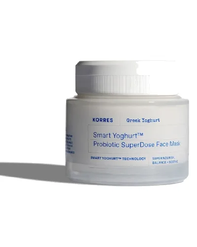 KORRES YOGHURT Probiotic SuperDose Face Mask Maseczki rozświetlające 100 ml Damski