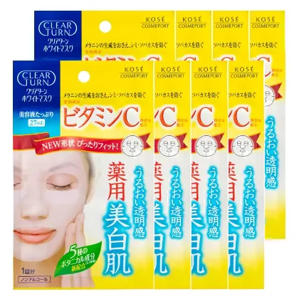 Kose - Clear Turn White Vitamin C Mask (8ea)