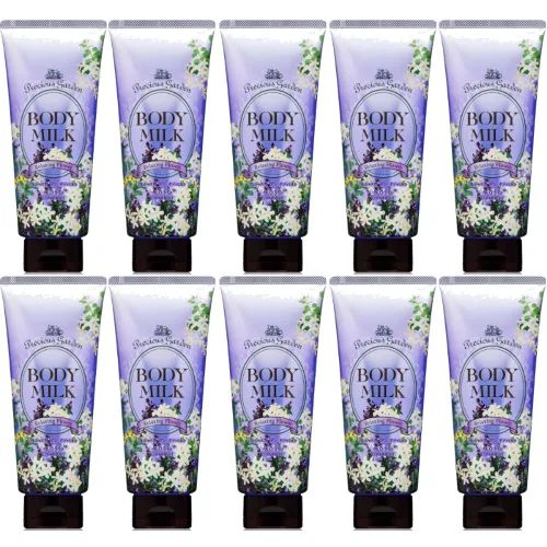 Kose - Precious Garden Body Milk - Relaxing Flower - 200g (10szt.) Set