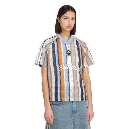 KOSZULKA ADIDAS ORIGINALS SUMMER GLOW O OBSZERNYM KROJU Z DZIANINY