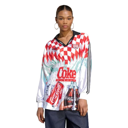 Koszulka adidas x Coca-Cola Mash Up Smocked