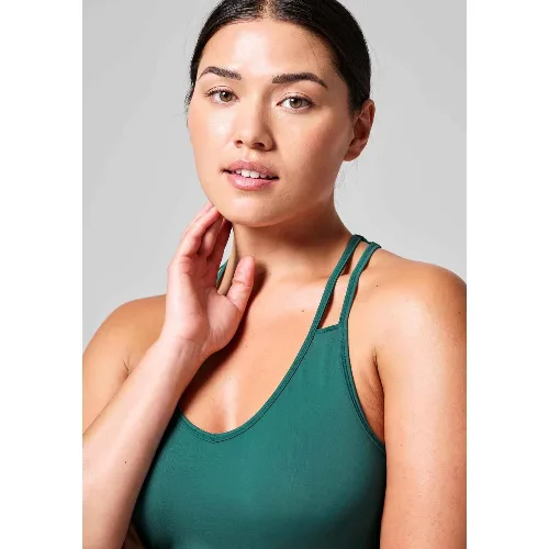 Koszulka Casal V-Neck Racerback Sportowa Damska Oddychająca do Jogi