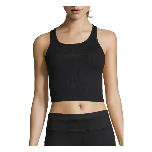 Koszulka Damska Casall Crop Rib Racerback Oddychająca Elastyczna