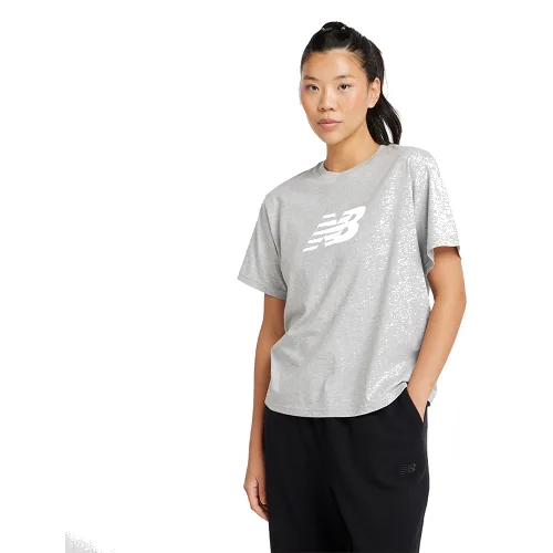 Koszulka damska New Balance WT43583AG – szara