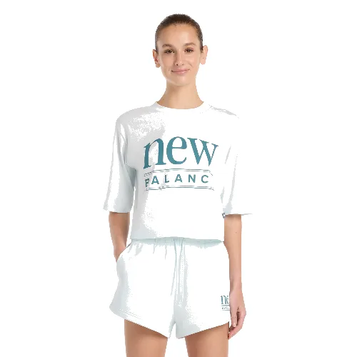 Koszulka damska New Balance WT61V5OPAAW – miętowa