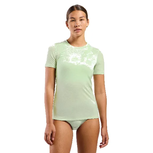 Koszulka damska ODLO Merino 160 BL TOP krótki rękaw 100% wełna merino