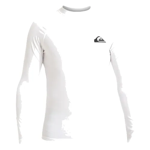 Koszulka długi rękaw Quiksilver Everyday LS Rashguard UPF 50 White WBB0