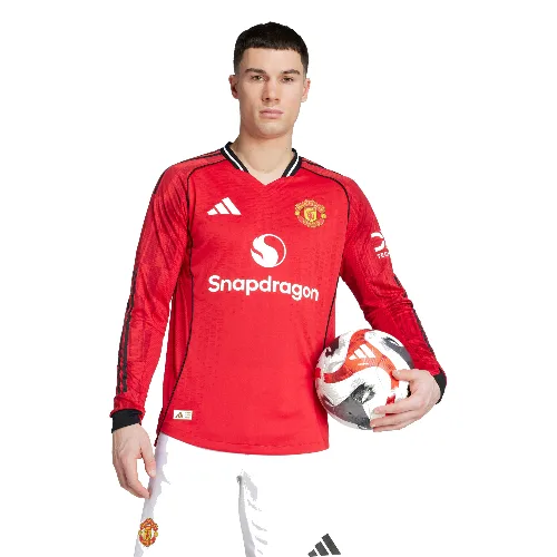 Koszulka Manchester United 25/26 Long Sleeve Home Authentic