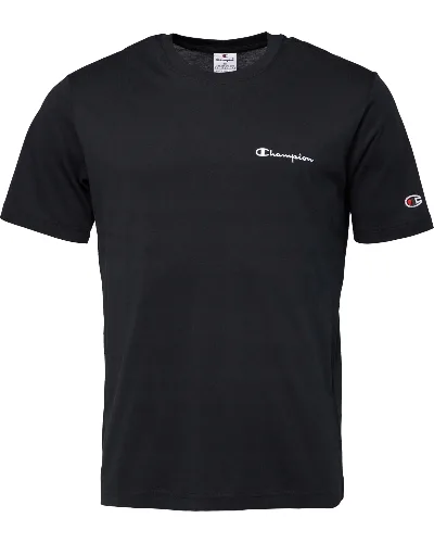 KOSZULKA męska CHAMPION 221798-KK001 t-shirt bawełniany sportowa czarna S