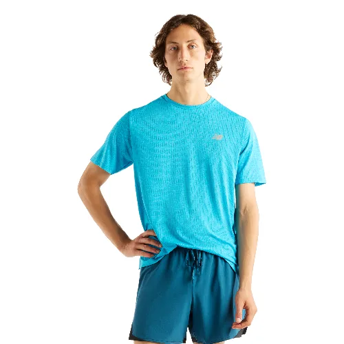Koszulka męska New Balance MT41253ATD – niebieska