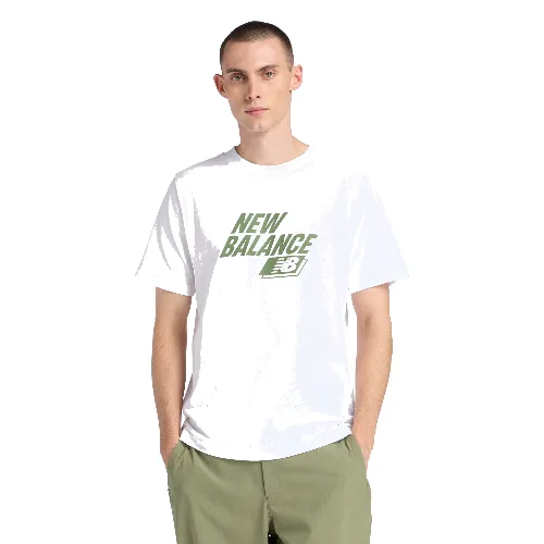 Koszulka męska New Balance MT61H0Z3WT – biała